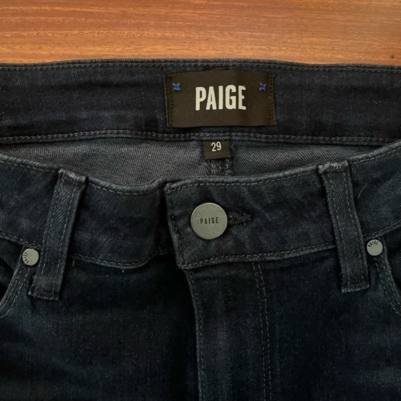 PAIGE JEANS DENIM FLARE DESIGNER 29 - Picture 2 of 4